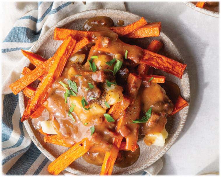 Sweet Potato Poutine.